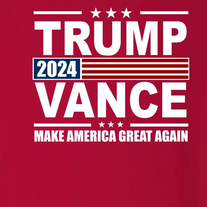 Trump Vance 2024 Make America Great Again Toddler Long Sleeve Shirt