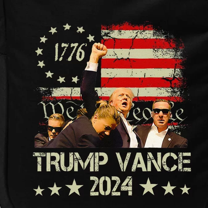 Trump Vance 2024 President Trump Supporter Reelection Impact Tech Backpack