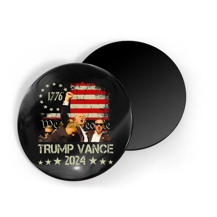 Trump Vance 2024 President Trump Supporter Reelection Magnet