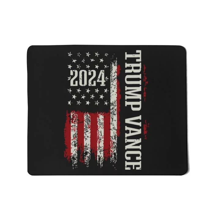 Trump Vance 2024 President Trump Supporter Reelection Mousepad