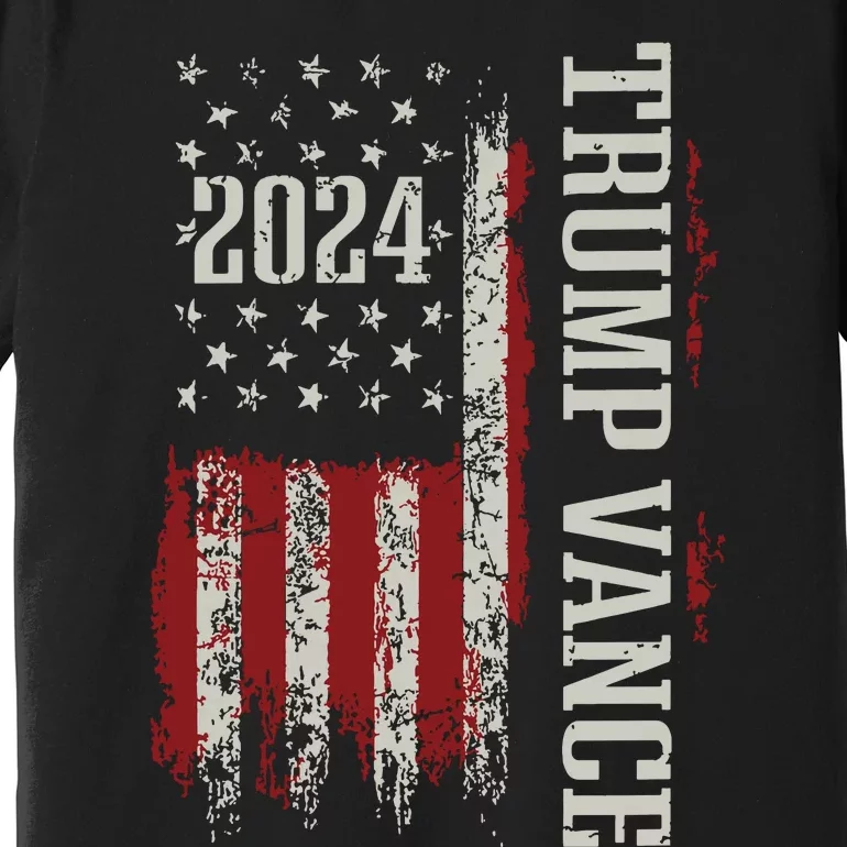 Trump Vance 2024 President Trump Supporter Reelection Premium T-Shirt