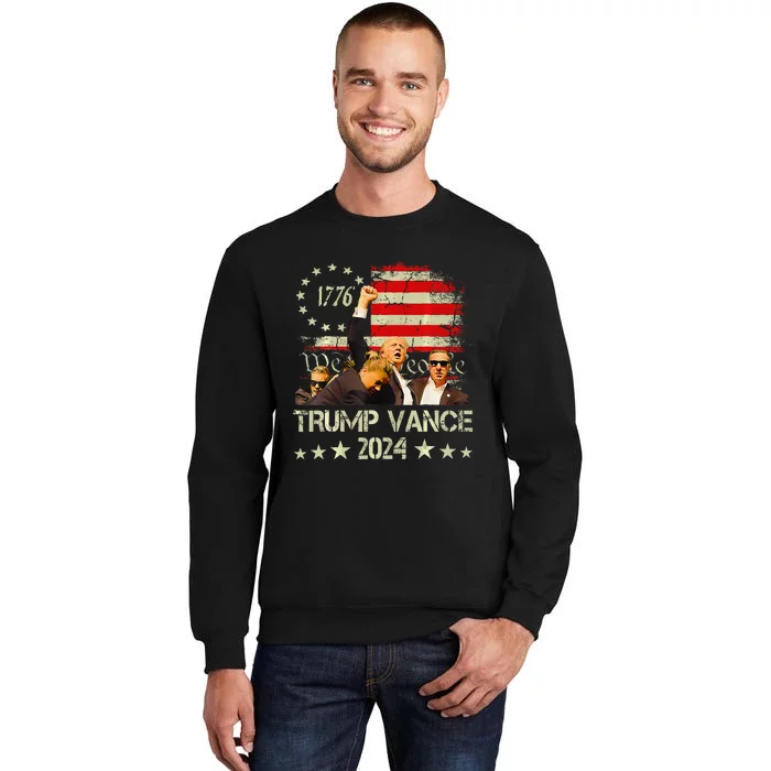 Trump Vance 2024 Donald Trump J.D. Vance Take America Back Sweatshirt