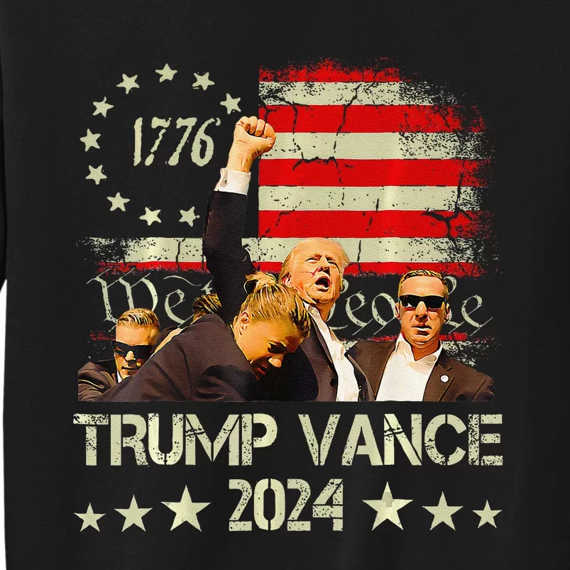 Trump Vance 2024 Donald Trump J.D. Vance Take America Back Sweatshirt