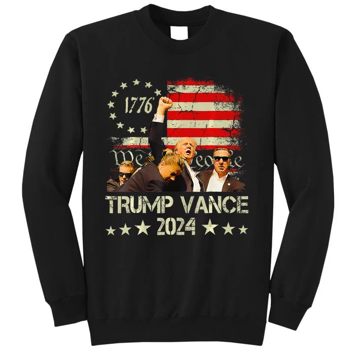 Trump Vance 2024 Donald Trump J.D. Vance Take America Back Sweatshirt