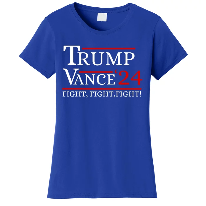 Trump Vance 24 Trump Fight Women's T-Shirt