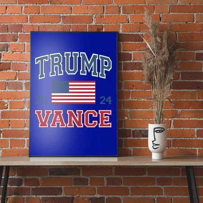 Trump Vance 2024 Donald Trump J D Vance For President Gift Poster