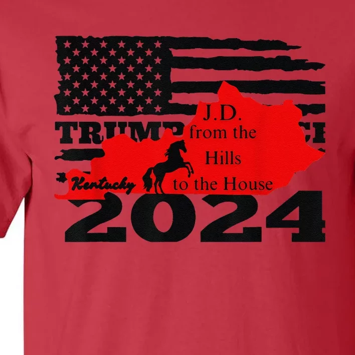 Trump Vance 2024 Us Election 2024 President Election Tall T-Shirt