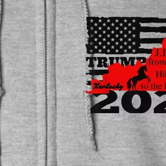 Trump Vance 2024 Us Election 2024 President Election Full Zip Hoodie