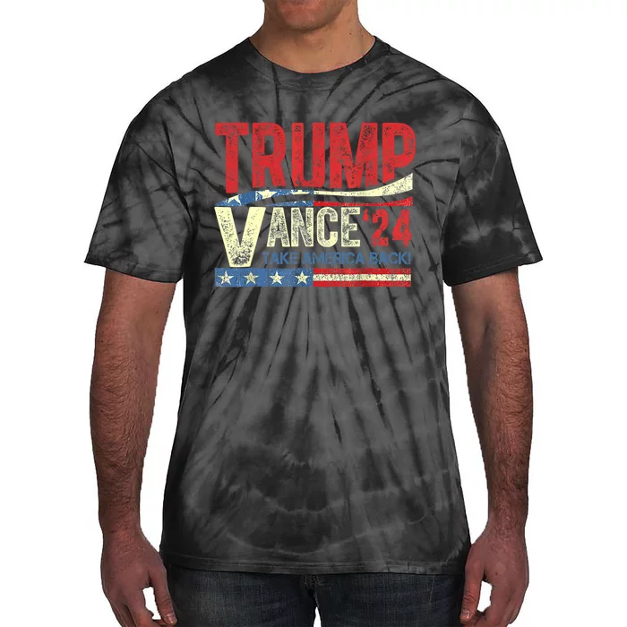 Trump Vance 24 Vintage 2024 Tie-Dye T-Shirt