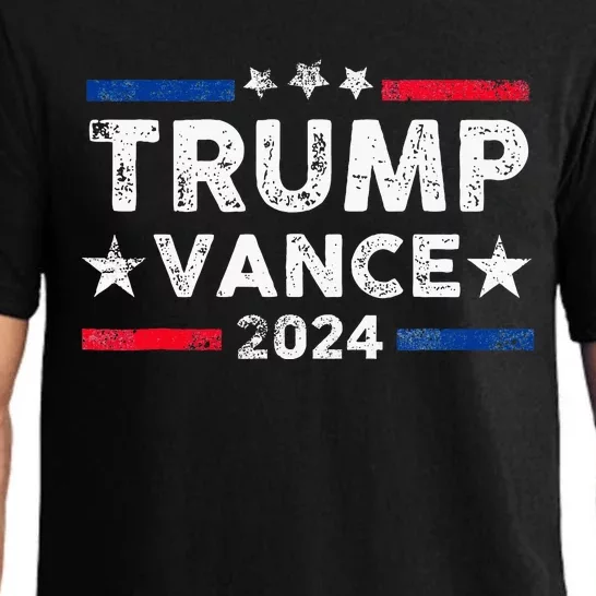 Trump Vance 2024 President Trump Supporter Reelection Pajama Set