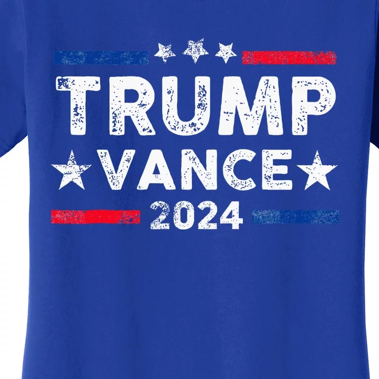 Trump Vance 2024 President Trump Supporter Reelection Women's T-Shirt