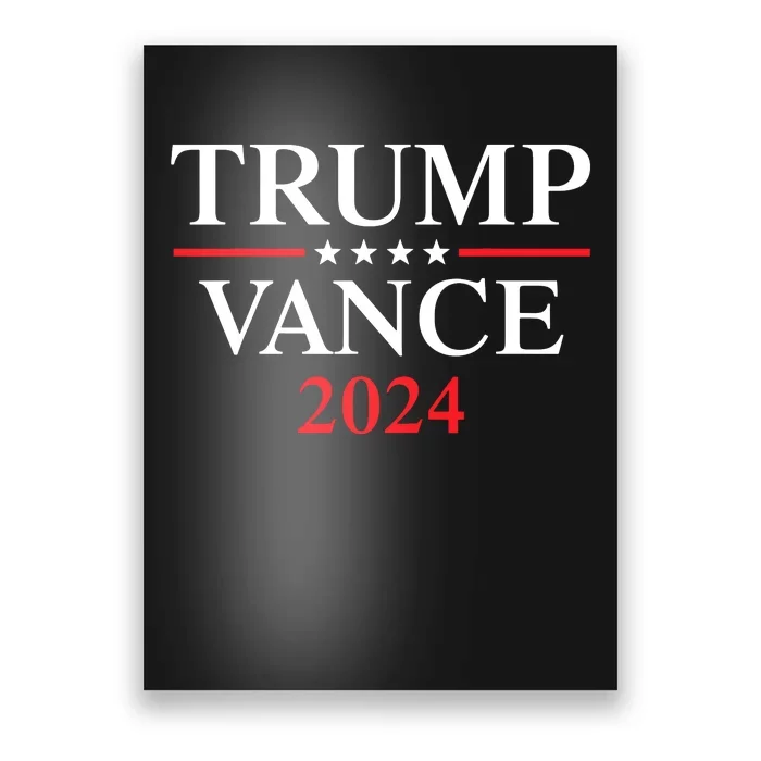 Trump Vance 2024 Poster