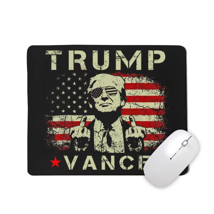 Trump Vance 2024 President Trump Supporter Reelection Mousepad