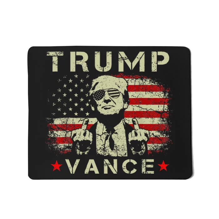 Trump Vance 2024 President Trump Supporter Reelection Mousepad