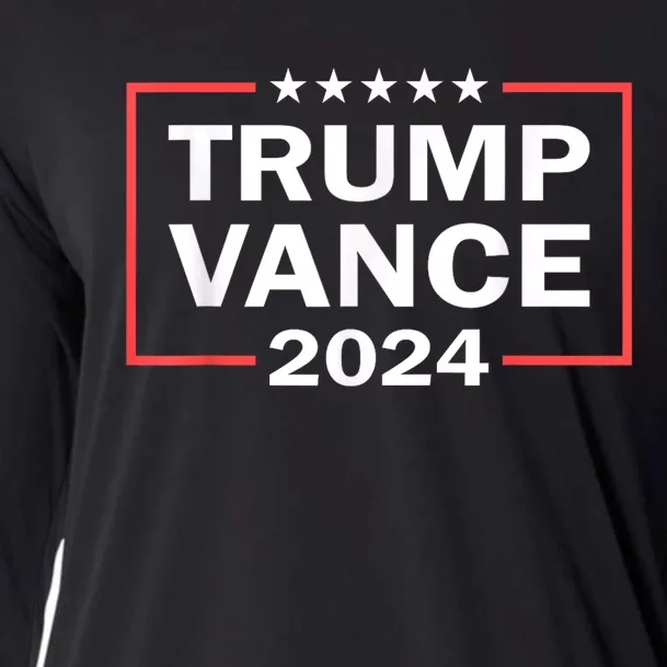 Trump Vance 2024 Trump 2024 Cooling Performance Long Sleeve Crew