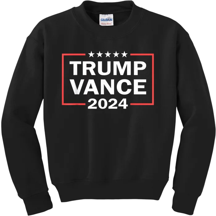 Trump Vance 2024 Trump 2024 Kids Sweatshirt