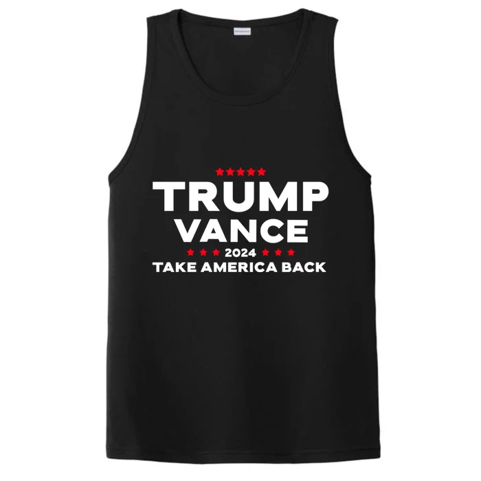 Trump Vance 2024 President Trump Supporter Re Election Performance Tank