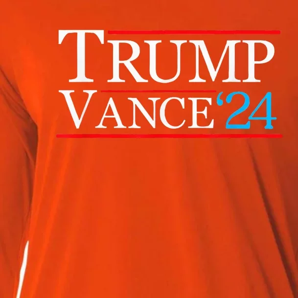 Trump Vance 2024 Trump Campaign Vance Cooling Performance Long Sleeve Crew