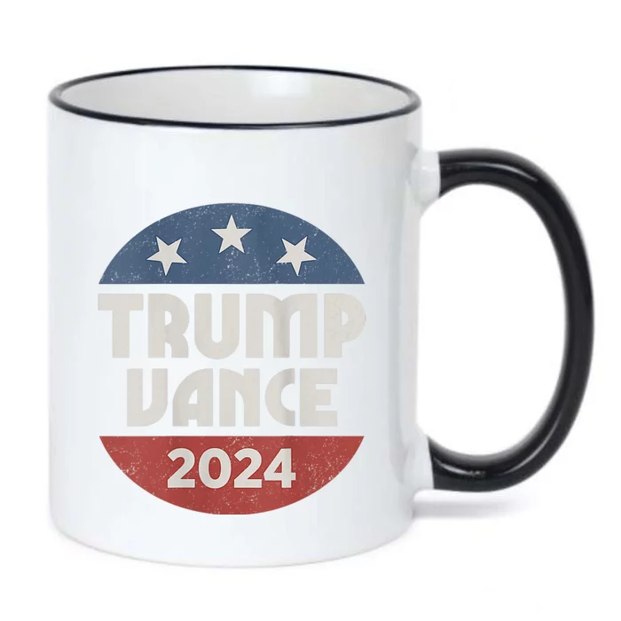 Trump Vance 2024 President Trump Supporter Re Election Black Color Changing Mug