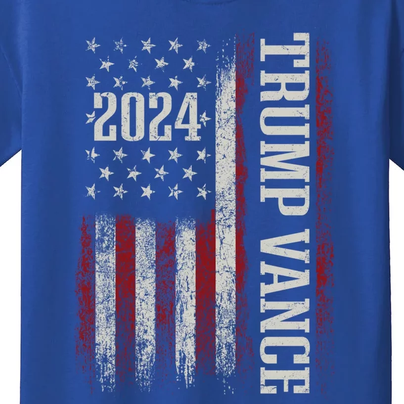 Trump Vance 2024 President Trump Supporter Reelection Gift Kids T-Shirt