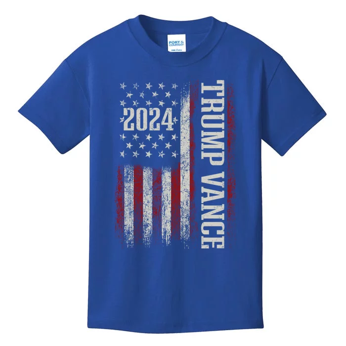 Trump Vance 2024 President Trump Supporter Reelection Gift Kids T-Shirt