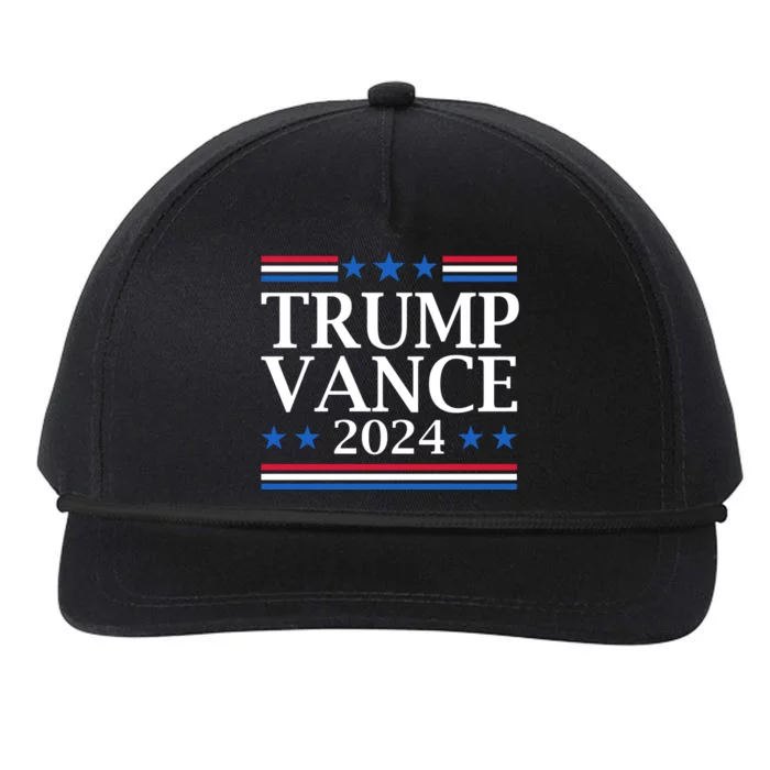 Trump Vance 2024 Snapback Five-Panel Rope Hat