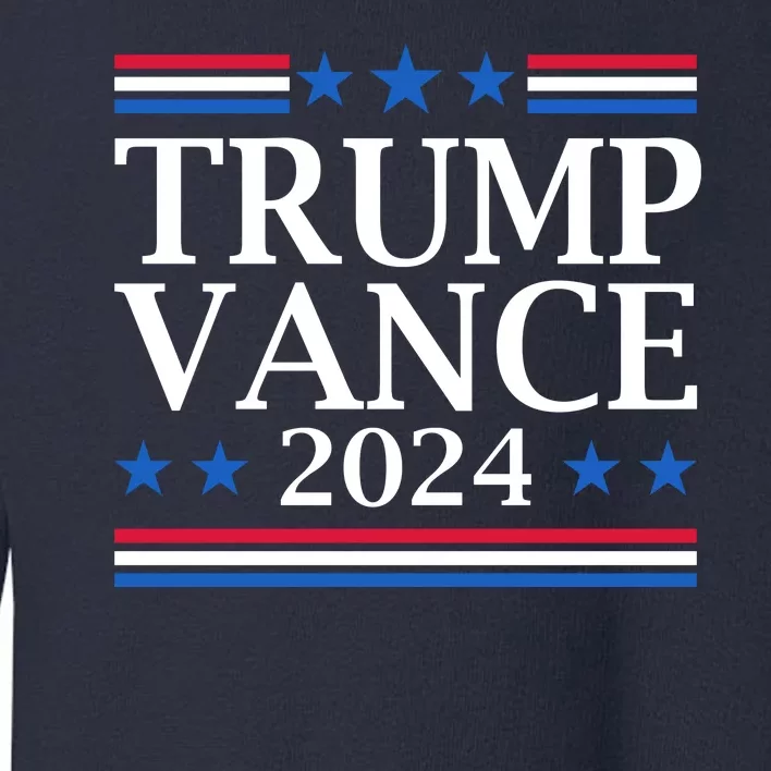 Trump Vance 2024 Toddler Sweatshirt