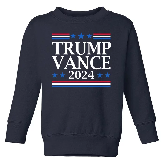 Trump Vance 2024 Toddler Sweatshirt