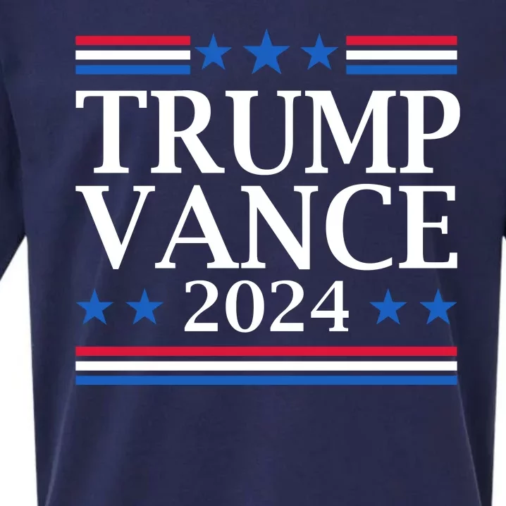 Trump Vance 2024 Sueded Cloud Jersey T-Shirt