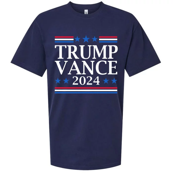 Trump Vance 2024 Sueded Cloud Jersey T-Shirt