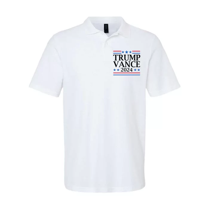 Trump Vance 2024 Softstyle Adult Sport Polo