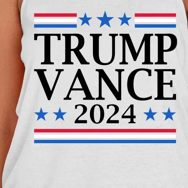 Trump Vance 2024 Women's Knotted Racerback Tank