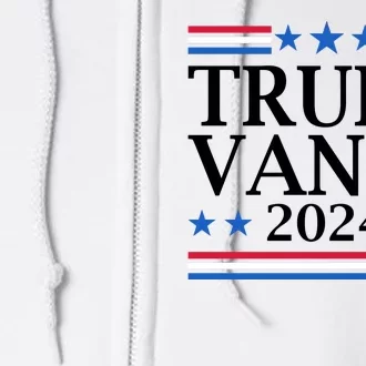 Trump Vance 2024 Full Zip Hoodie