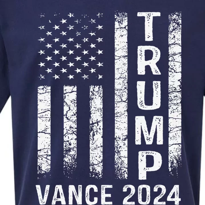 Trump Vance 2024 Vice President Vp Trump 2024 Election Sueded Cloud Jersey T-Shirt