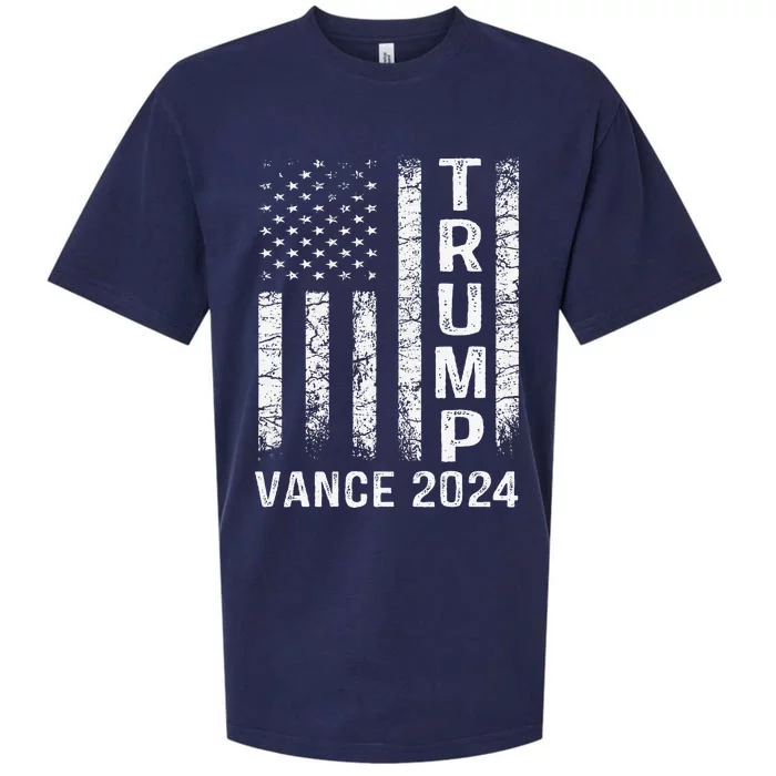 Trump Vance 2024 Vice President Vp Trump 2024 Election Sueded Cloud Jersey T-Shirt