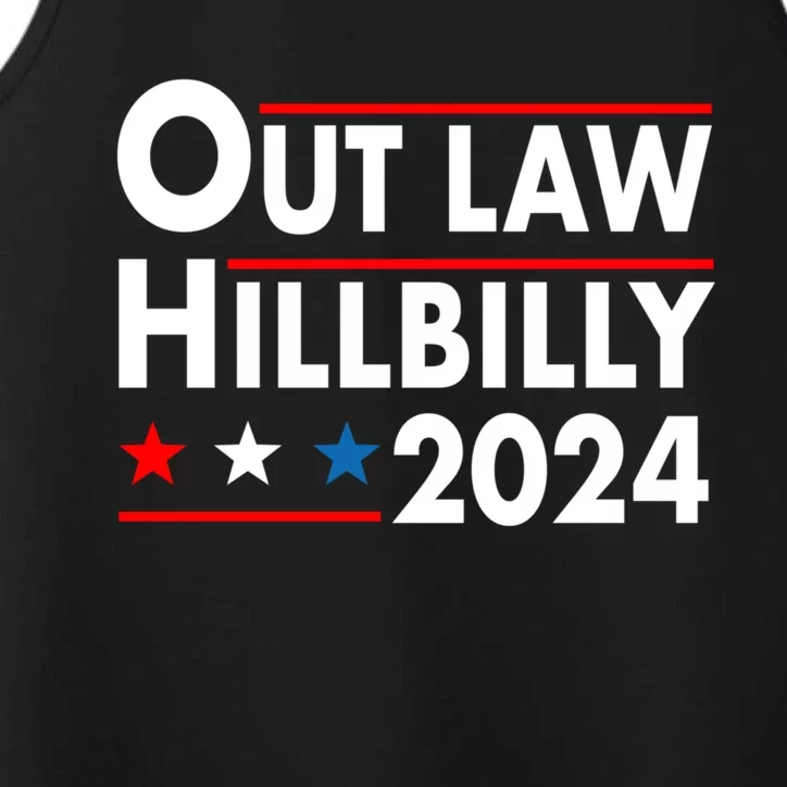 Trump Vance 2024 Outlaw Hillbilly Performance Tank