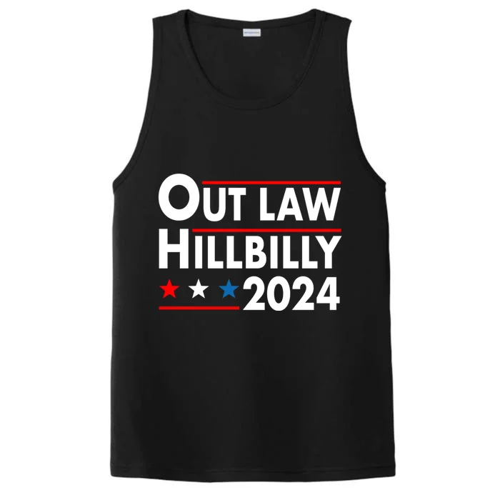 Trump Vance 2024 Outlaw Hillbilly Performance Tank