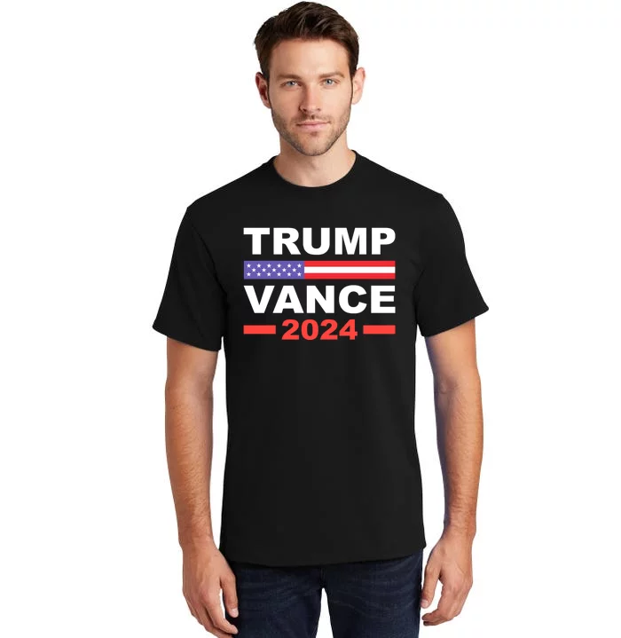 Trump Vance 2024 Donald Trump 2024 President Jd Vance J.D. Tall T-Shirt