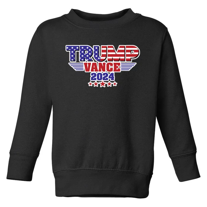 Trump Vance 2024 Toddler Sweatshirt