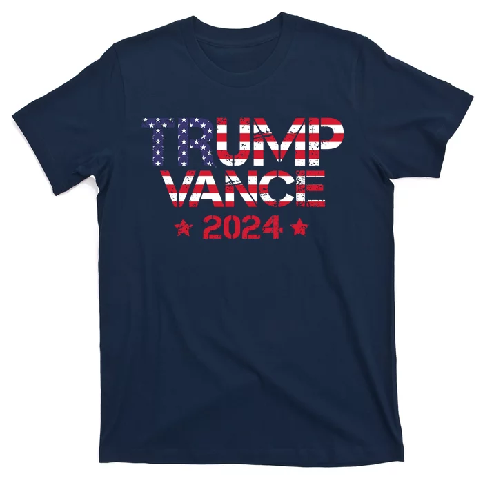 Trump Vance 2024 Vintage Patriotic T-Shirt