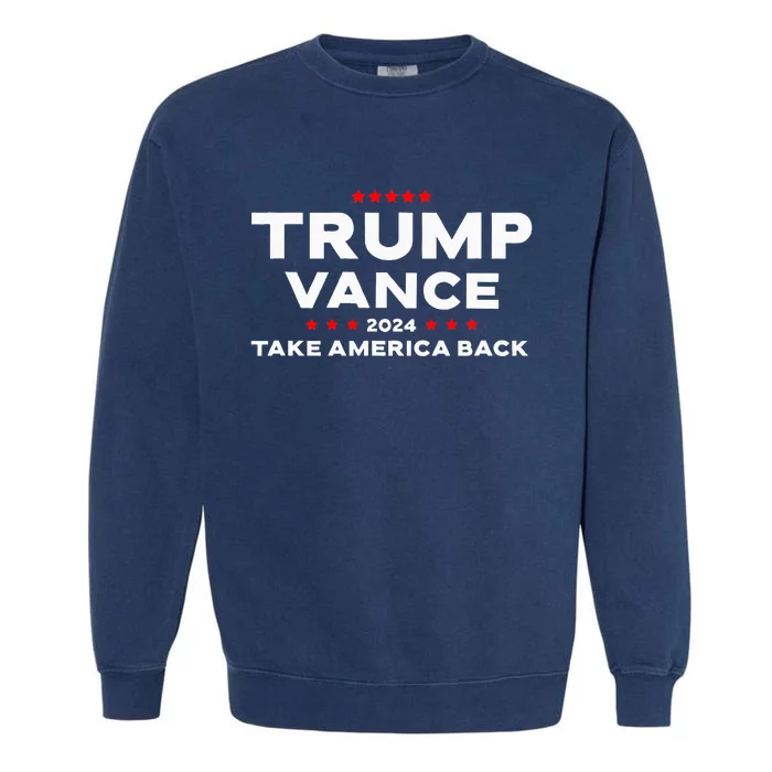 Trump Vance 2024 Garment-Dyed Sweatshirt