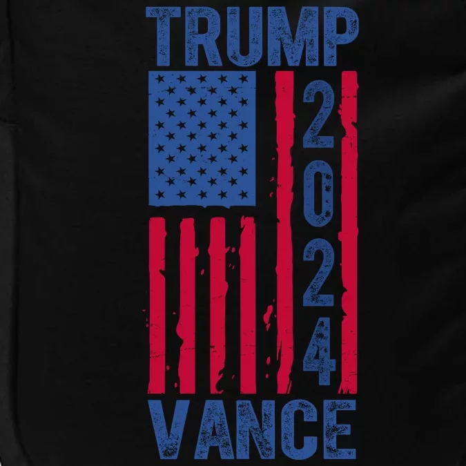 Trump Vance 2024 Election American Flag Impact Tech Backpack