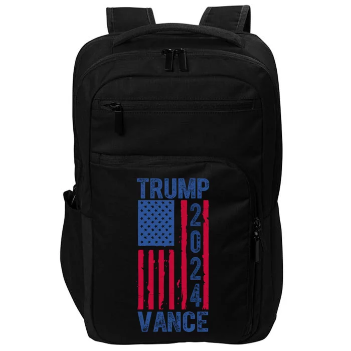 Trump Vance 2024 Election American Flag Impact Tech Backpack