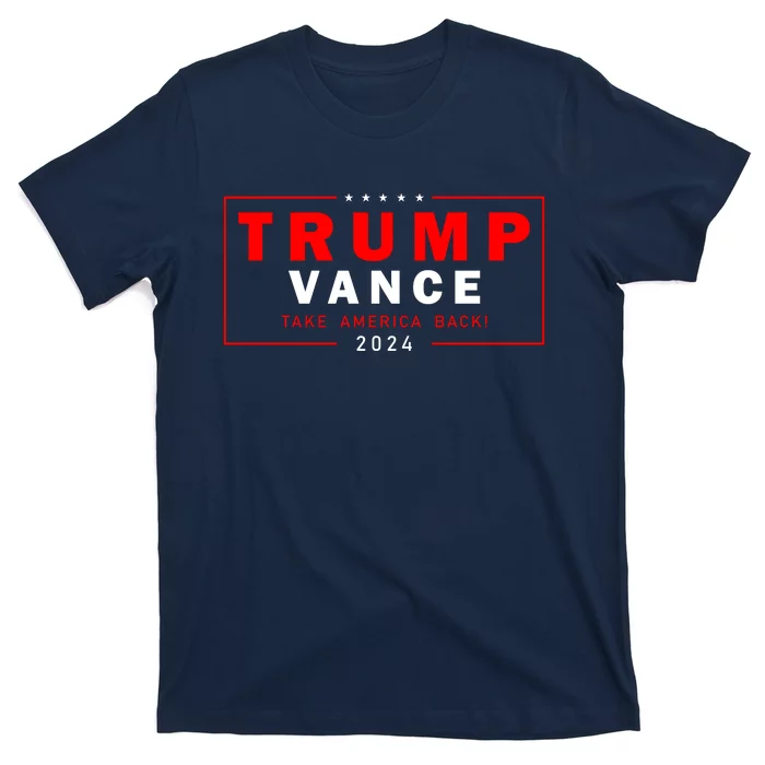 Trump Vance 2024 Take America Back Usa Presidential Election T-Shirt