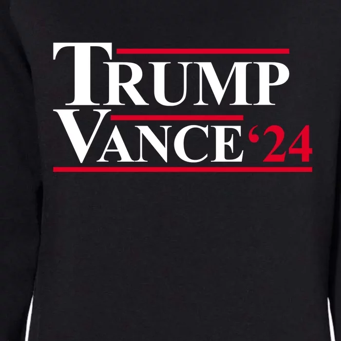 Trump Vance 2024 Election Womens California Wash Sweatshirt