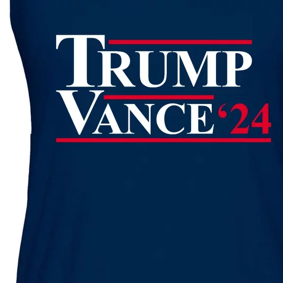 Trump Vance 2024 Election Ladies Essential Flowy Tank