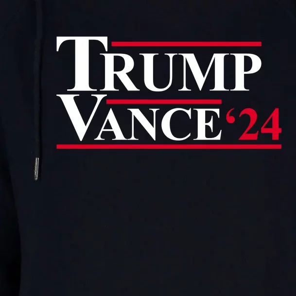 Trump Vance 2024 Election Womens Funnel Neck Pullover Hood