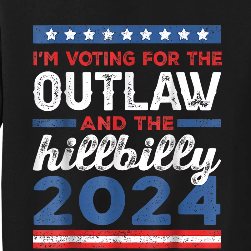 Trump Vance 2024 Donald Trump J.D. Vance Outlaw Hillbilly Sweatshirt