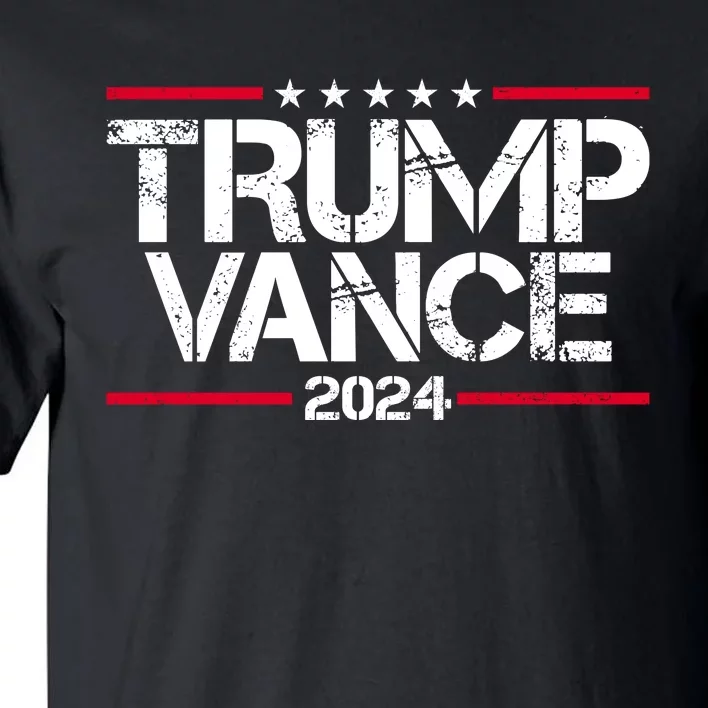 Trump Vance 2024 Election Vice President Tall T-Shirt