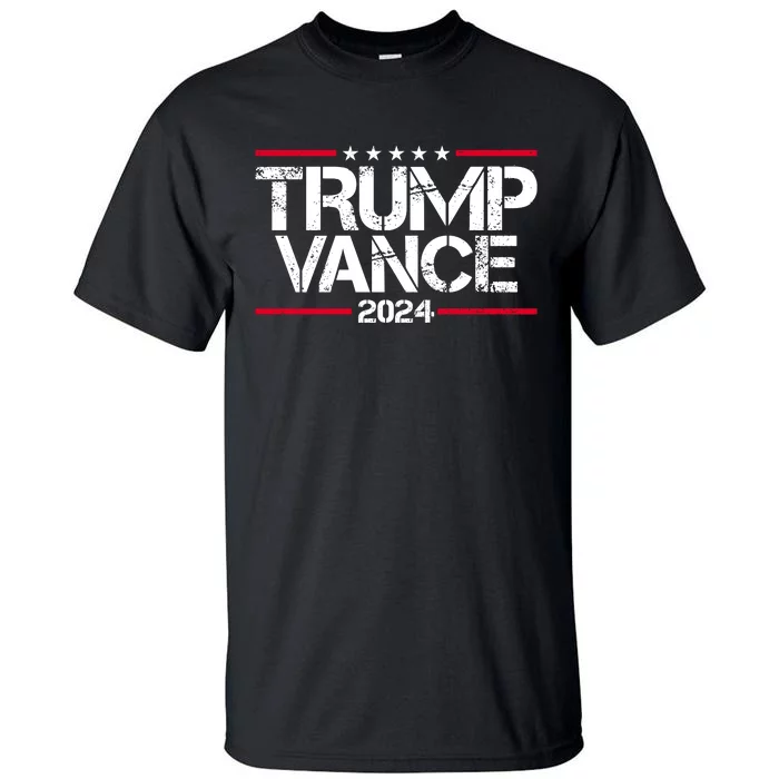 Trump Vance 2024 Election Vice President Tall T-Shirt